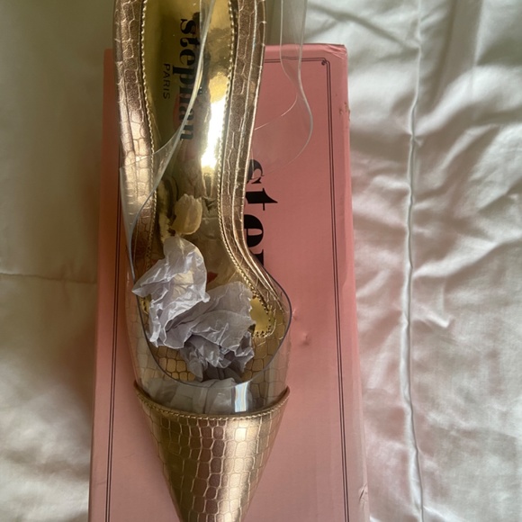 Champagne Stilettos Super Sexy Stylish beautiful quality - Picture 3 of 5